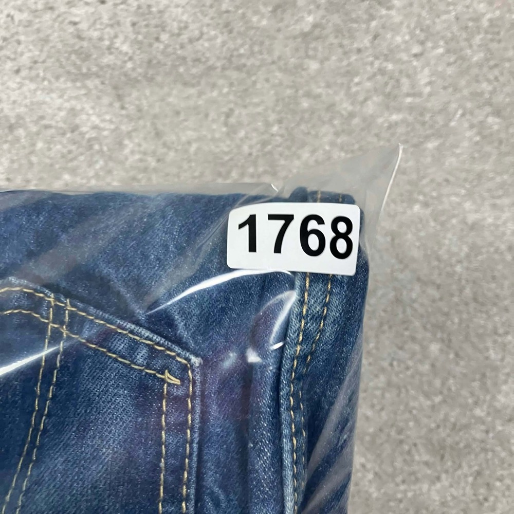 Vintage 70s Blue Denim Jeans Mens Made in USA Scovill Zip Retro Fits 30x31 - Picture 14 of 14